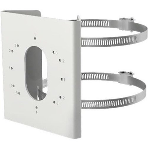 Hikvision 302702337 Vertical Pole Mount Bracket with Adjustable Diameter