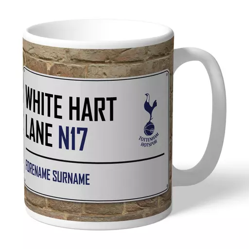 Tottenham Hotspur Street Sign Mug