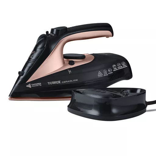 Rose Gold Cord Cordless Iron