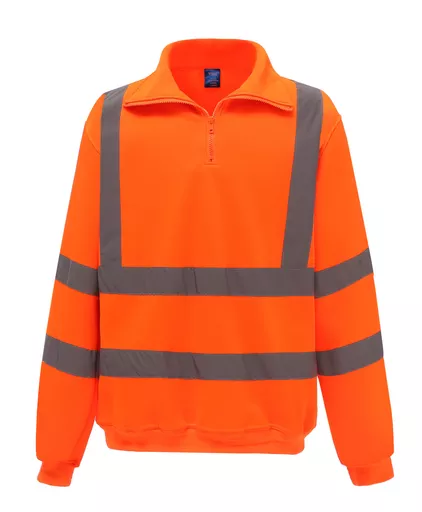 Hi-Vis 1/4 Zip Sweatshirt