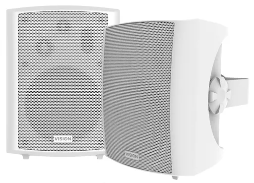 Vision SP-1800 loudspeaker 3-way White Wired 50 W