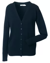 Ladies'  V-Neck Knitted Cardigan
