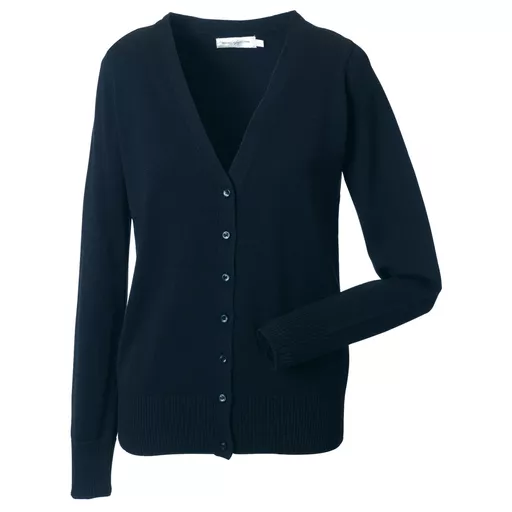 Ladies' V-Neck Knitted Cardigan