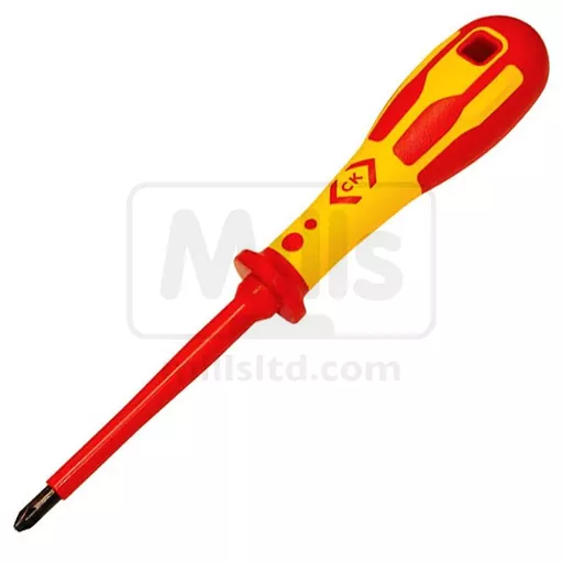 CK VDE Screwdriver Pozi No.2 x 100mm