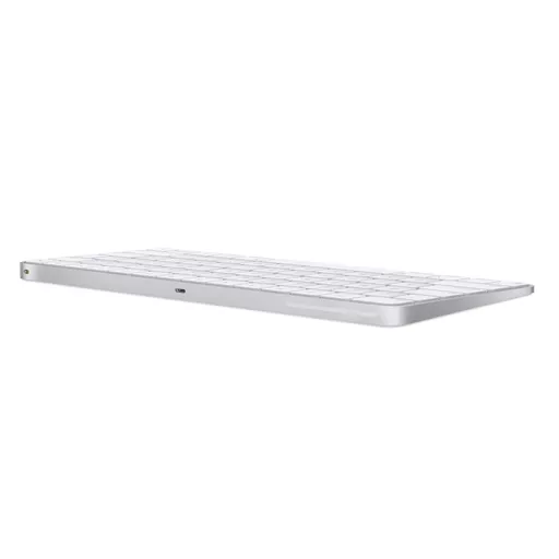 Apple Magic keyboard USB + Bluetooth AZERTY French Aluminium, White