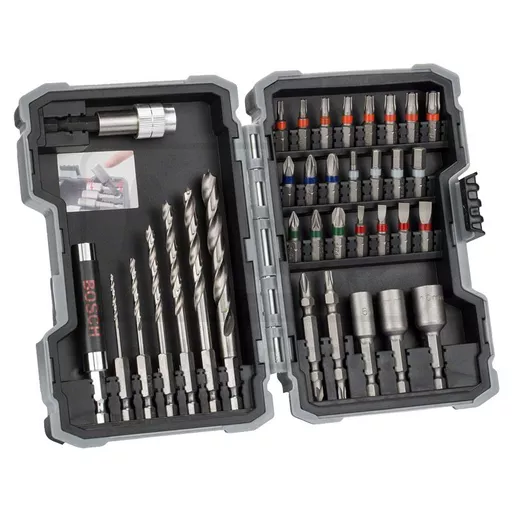 Bosch 35 Piece HSS Wood Drill & Screwdriver Bit Set