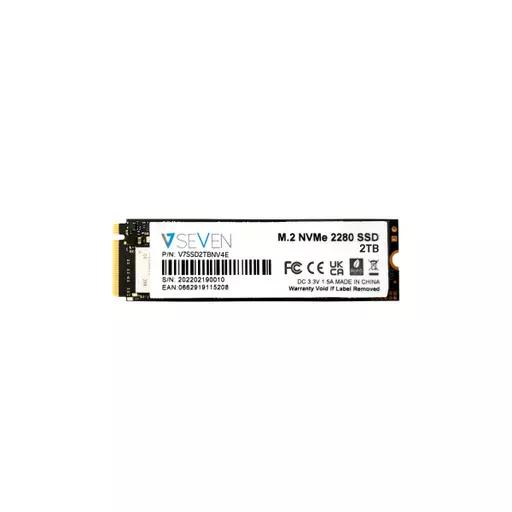 V7 V7SSD2TBNV4E internal solid state drive M.2 2 TB Serial ATA III 3D TLC NVMe