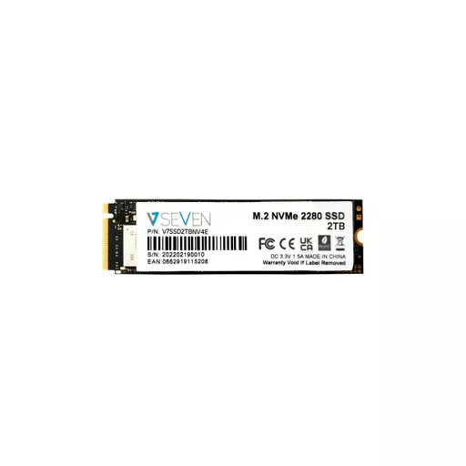 V7 V7SSD2TBNV4E internal solid state drive M.2 2 TB Serial ATA III 3D TLC NVMe