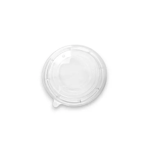 SALAD BOWL RPET LID (150MM DIAMETER) - (1X300)