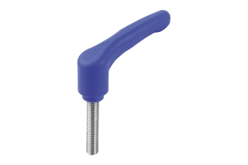 Visually detectable clamp lever Blue.png