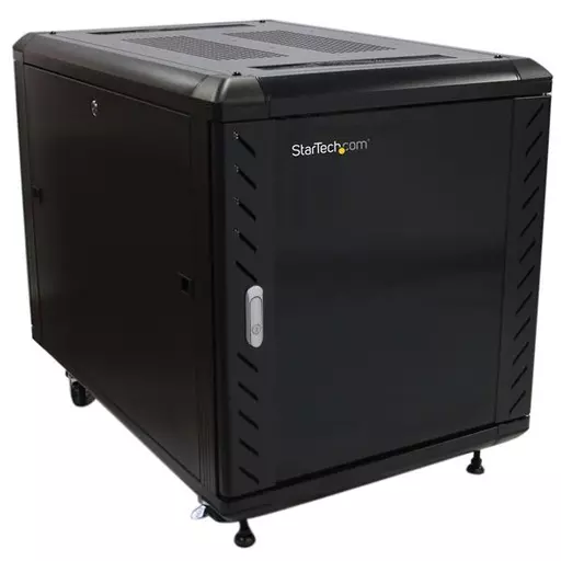 StarTech.com 12U Knock-Down Server Rack Cabinet with Casters - 29 in. Deep