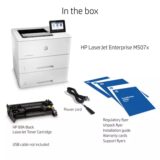 HP LaserJet Enterprise M507x, Print, Two-sided printing