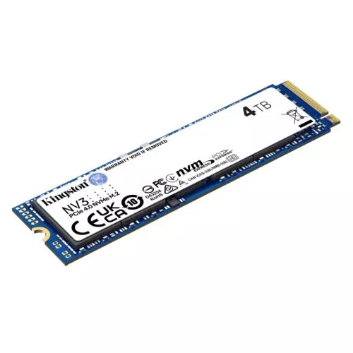 Kingston 4TB NV3 M.2 NVMe SSD