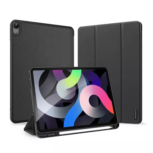 Dux Ducis - Domo Tablet Case for iPad Air (2020/2021/2022/2024) (10.9 & 11) - Black