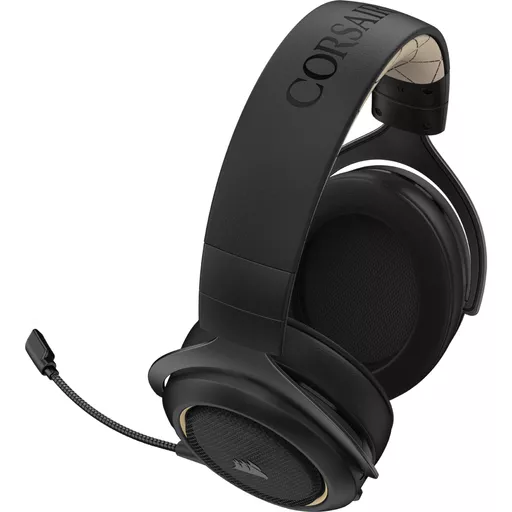 Corsair HS70 PRO WIRELESS Headset Head-band Gaming Bluetooth Black, Cream