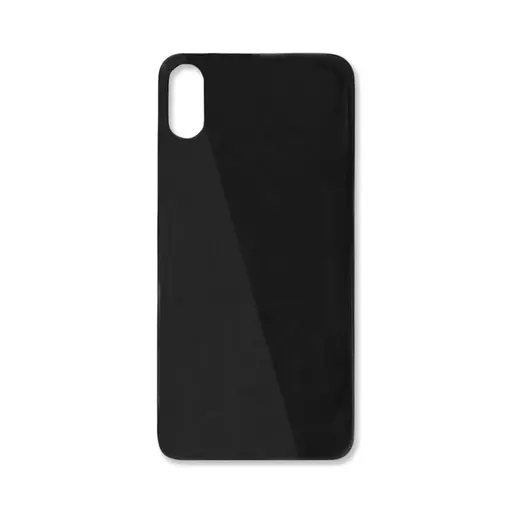 Back Glass (Big Hole) (No Logo) (Space Grey) (CERTIFIED) - For iPhone XS Max