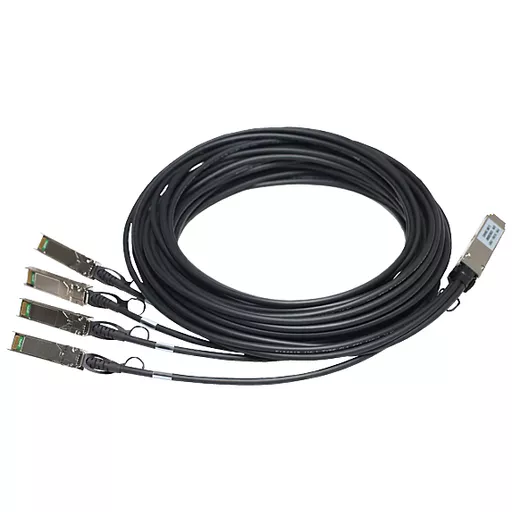 HPE 40G QSFP+/4 x 10G SFP+ 3m InfiniBand/fibre optic cable QSFP+ 4x SFP+ Black