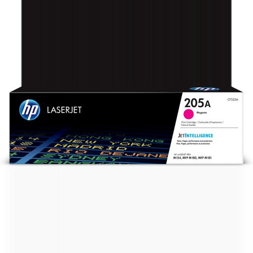 HP CF533A/205A Toner cartridge magenta, 900 pages ISO/IEC 19798 for HP MFP 180