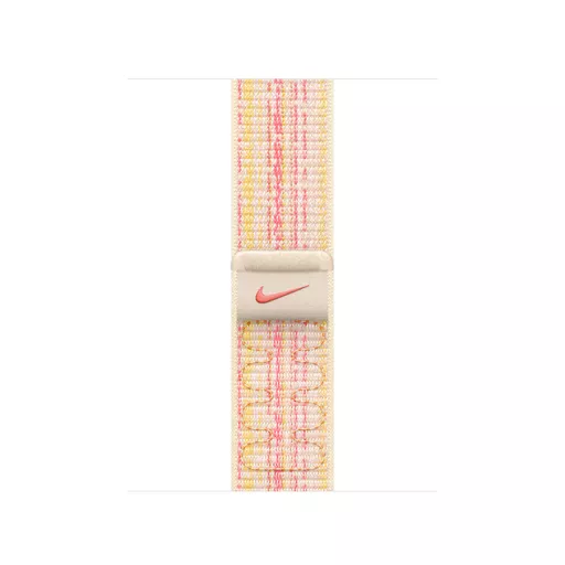 Apple 41mm Starlight/Pink Nike Sport Loop