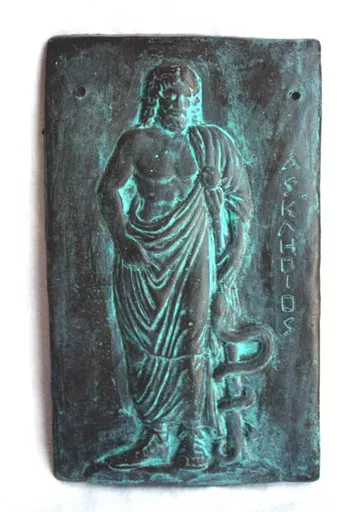 Asclepius Plaque