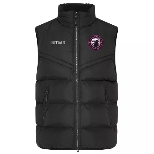 Oxford Brookes Futsal Club Chevron Puffer Gilet