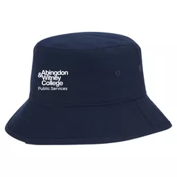 Abingdon&WitneyCollege_PublicServices_VibeBucketHat_Navy_Front.png