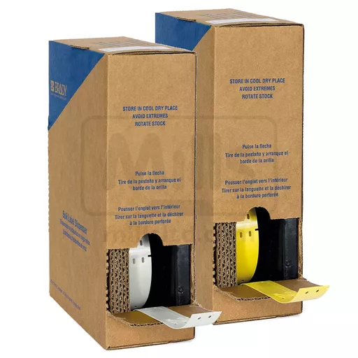 Brady M610 Cable Tag Labels for Mass Transit
