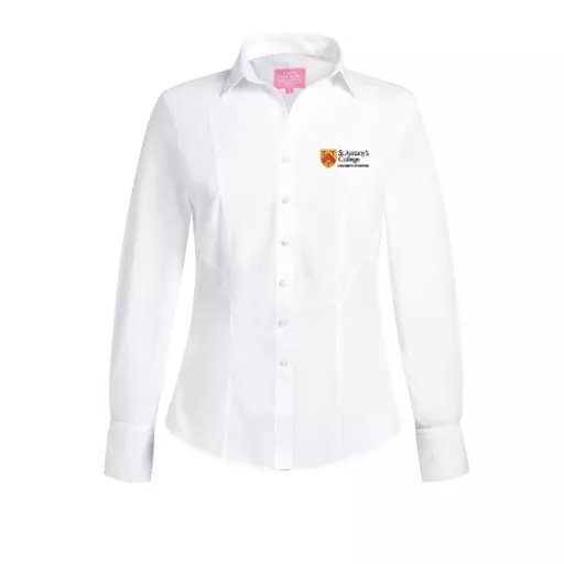 StAntonysCollege_Lodge_WomensLongSleevePalenaShirt_White_Front.png