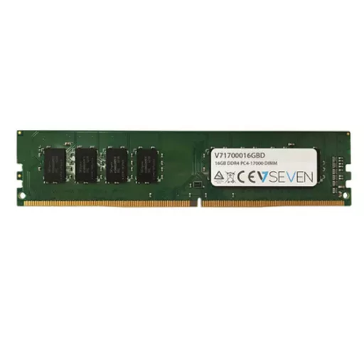 V7 16GB DDR4 PC4-17000 - 2133Mhz DIMM Desktop Memory Module - V71700016GBD