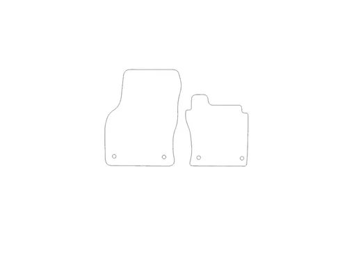 Ford Connect 2024+ Tailored Rubber Mats