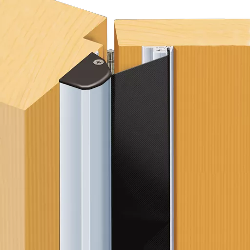 EXITEX Roller Finger Guard With Concealed Fixings Fire Rated