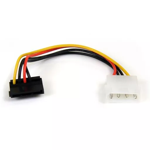 StarTech.com 6in 4 Pin LP4 to Right Angle SATA Power Cable Adapter