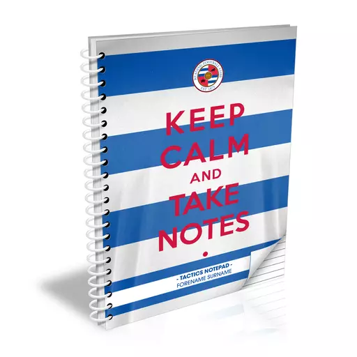 Reading FC Keep Calm Notebook