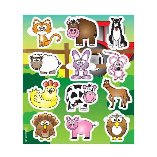 Farm Stickers - Pack of 120