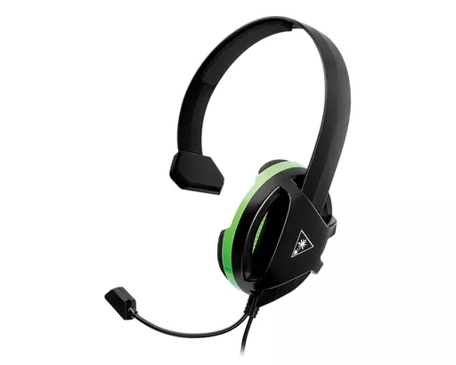 Turtle Beach Recon Chat Black Headset for Xbox one, Xbox Series X, PS5, PS4, Switch - Black & Green