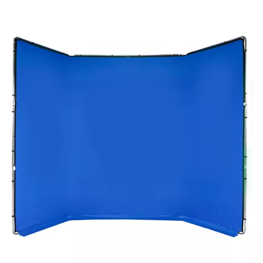 Chroma Key FX 4x2.9m Background Kit Blue