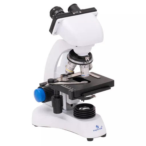 BioLab Binocular Microscope, Inclined at 45°