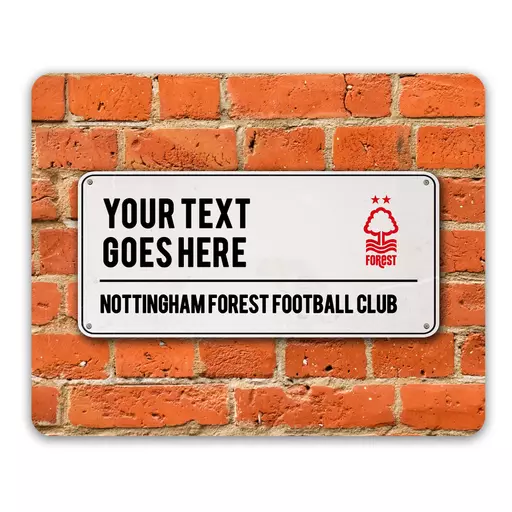 Nottingham Forest FC Street Sign Mouse Mat