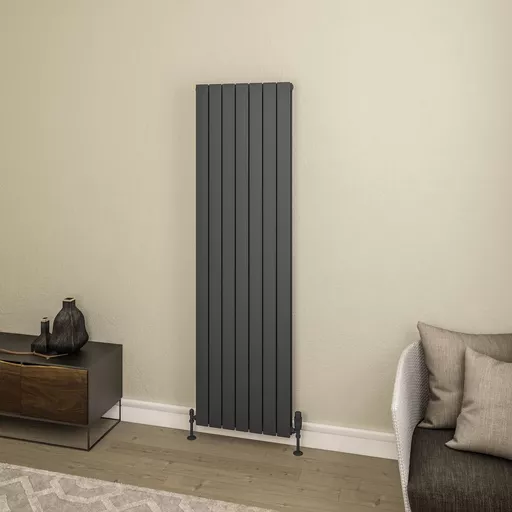 Addington II Radiator 1800 x 522 Type20 Matt Anthracite