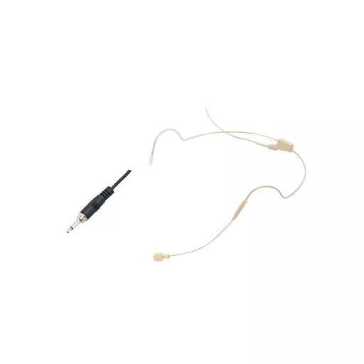 W Audio Fixed Boom Headset Mic - 2 Pole Screw Jack