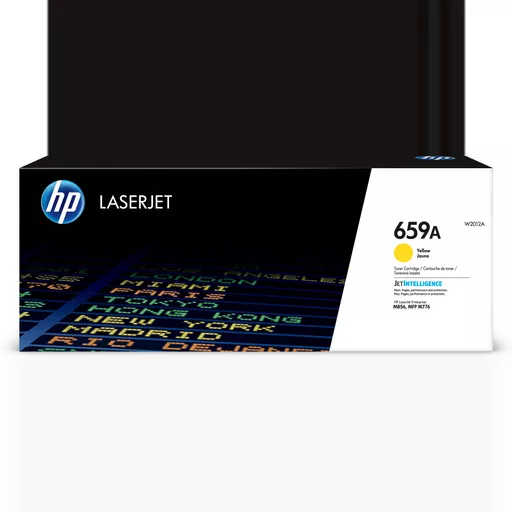 HP W2012A/659A Toner-kit yellow, 13K pages ISO/IEC 19752 for HP M 776/856