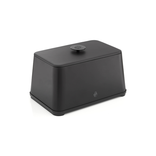 Swan Black Stealth Bread Bin