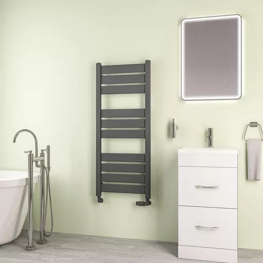 Santero 1200 x 500mm Towel Rail Matt Anthracite