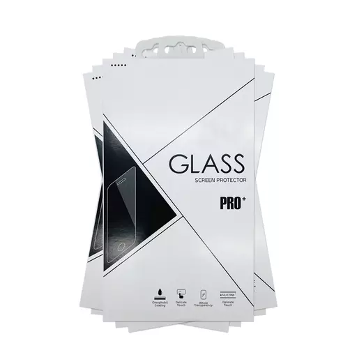 Toughened Tempered Glass w/ Black Bezel (2.5D) (Clear) (5 Pack) - For iPhone 6 Plus / 6S Plus