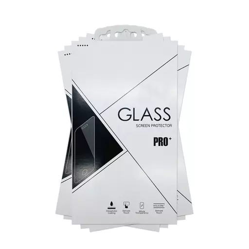 Toughened Tempered Glass w/ Black Bezel (2.5D) (Clear) (5 Pack) - For iPhone 6 / 6S