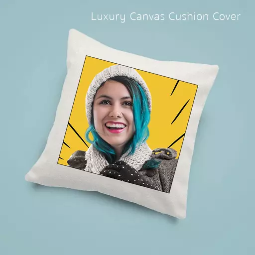 Personalised beautifully printed linen cushion cover-treasured custom gift for your family and friends