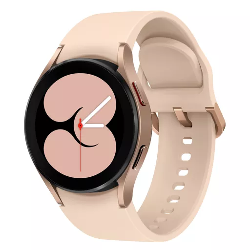 Samsung Galaxy Watch4 3.05 cm (1.2") OLED 40 mm Digital 396 x 396 pixels Touchscreen 4G Pink gold Wi-Fi GPS (satellite)