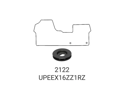 Peugeot Expert 2016+ Tailored Rubber Mats