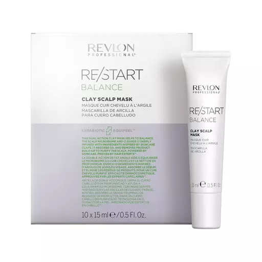 Revlon Professional Restart Clay Scalp Mask 10 x 15ml