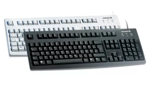CHERRY G83-6105 USB, RD keyboard Black